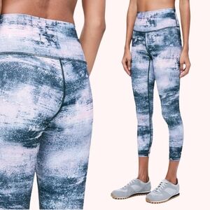 Wunder Under Colorful Leggings - 25" Inseam - Azurite Seashell